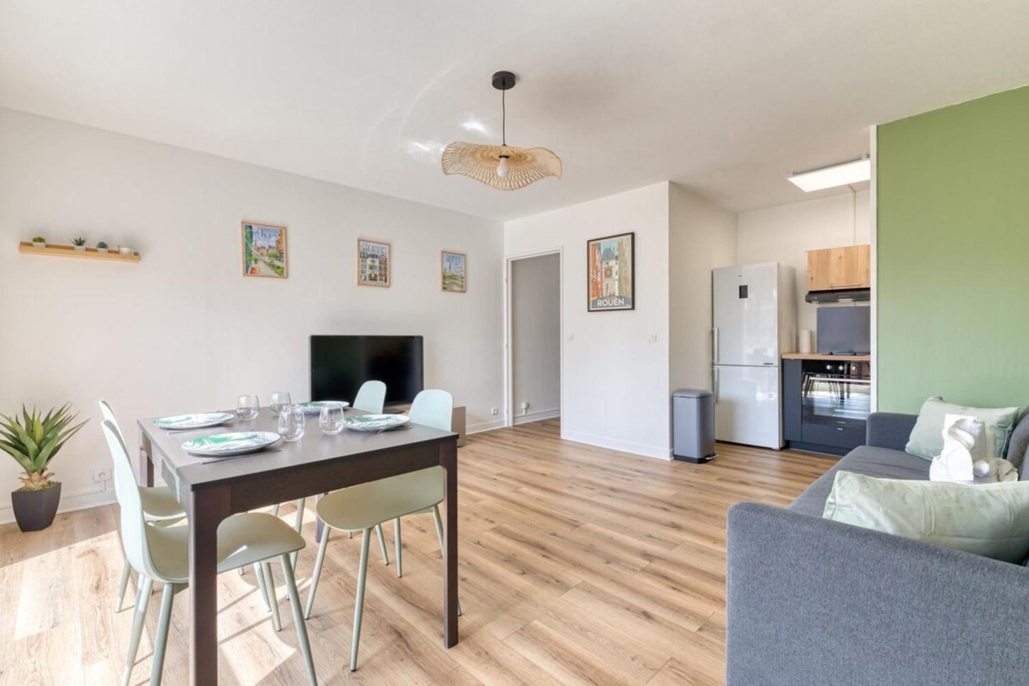 Apartament Marine Votre F2 Moderne A Rouen Zewnętrze zdjęcie